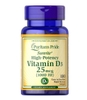 VIÊN UỐNG BỔ SUNG VITAMIN D3 25 MCG (1000 IU) - PURITAN'S PRIDE VITAMIN D3 1000 IU SOFTGELS, 100 VIÊN