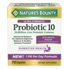 VIÊN UỐNG HỖ TRỢ TIÊU HÓA & ĐƯỜNG RUỘT NATURE'S BOUNTY ULTRA  STRENGTH PROBIOTIC 10