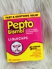VIÊN UỐNG GIẢM 5 TRIỆU CHỨNG DẠ DÀY, TIÊU HÓA PEPTO BISMOL 5 SYMPTOM DIGESTIVE RELIEF LIQUICAPS