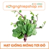 HẠT GIỐNG MỒNG TƠI ĐỎ