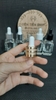 Chai thủy tinh vuông trong 20ml serum đầu bóp