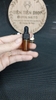 Chai thuỷ tinh nâu, trong mỏng 3ml đầu bóp
