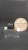 Chai thủy tinh trong cao 15ml, 20ml nắp vặn