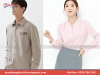 Đồng phục áo sơ mi công ty dài tay đẹp