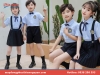 Mẫu áo sơ mi đồng phục học sinh nam cấp 1