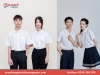 Mẫu áo sơ mi đồng phục học sinh nam cấp 2 đẹp
