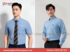 Mẫu áo sơ mi đồng phục nam đẹp