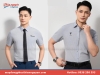 Xưởng may áo sơ mi đồng phục theo yêu cầu đẹp
