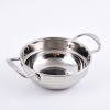 Bộ Bếp Nồi Lẩu Inox 1 Người Đa Năng 2 Trong 1 [ Kích Thước 16cm ] - Thép Không Gỉ
