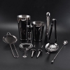 Sét 11 Dụng Cụ Pha Chế Cao Cấp Inox #304 - Màu Shiny Black [ Thép Không Gỉ ]