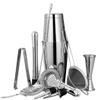 Sét 11 Dụng Cụ Pha Chế Cao Cấp Inox #304 - Màu Silver [ Thép Không Gỉ ]