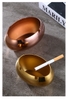 Gạt Tàn Inox Hình Oval [ Thép Không Gỉ ]