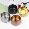 Gạt Tàn Inox Hình Tròn [ Thép Không Gỉ ]