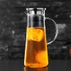 Bình thủy Tinh Cao Cấp Nắp Inox [ Dung Tích 1500ml ]