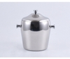 Xô Đá Inox #304 Bóng Cao Cấp Giữ Nhiệt Không Quai 2 Lớp Dày - 1.2 L