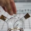 Chai - Lọ Thủy Tinh Đa Năng Đựng Gia Vị Nước Sốt 2 Trong 1 WS - 03