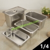 Khay Inox GN 1/4  _ Khay Buffet Đa Năng [ Hàng Loại 1 ]
