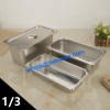 Khay Inox GN 1/3 _ Khay Buffet  Đa Năng [ Hàng Loại 1 ]