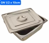 Khay Inox GN 1/2  _ Khay Buffet Đa Năng [ Hàng Loại 1 ]