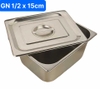 Khay Inox GN 1/2  _ Khay Buffet Đa Năng [ Hàng Loại 1 ]