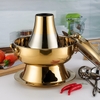 Nồi Lẩu Inox Cao Cấp Phong Cách Cổ Điển [ Màu Gold ]