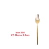 Sét Dao Muỗng Nĩa Đũa Inox #304 Cao Cấp T10 [ Màu Gold ]