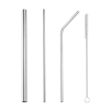 Sét 3 Ống Hút Inox #304 + Cọ Rửa [ Kích Thước : 21cm ]