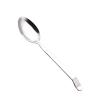 Sét 2 Thìa Trộn Salad Inox #304 Cao Cấp Cán Cong [ Kích Thước 27.5cm ]