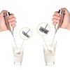 Máy Đánh Trứng, Tạo Bọt Sữa,Cafe Cầm Tay 2 Trong 1 Inox Cao Cấp #304 [ Kèm Cọ ]