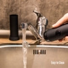 Máy Đánh Sữa, Tạo Bọt Mini Inox #304 Cầm Tay Đa Năng Có Nắp Đạy