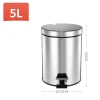 Thùng Rác Inox Chân Đạp [ Dung Tích : 5L - 8L - 12L - 20L ]