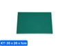 Thớt Nhựa Công Nghiệp Chữ Nhật [ Kích Thước: 26cm x 35cm x 1cm ]