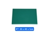Thớt Nhựa Công Nghiệp Chữ Nhật [ Kích Thước: 30cm x 40cm x 1cm ]