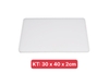 Thớt Nhựa Công Nghiệp Chữ Nhật [ Kích Thước: 30cm x 40cm x 2cm ]