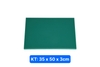 Thớt Nhựa Công Nghiệp Chữ Nhật [ Kích Thước: 35cm x 50cm x 3cm ]