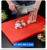 Thớt Nhựa Công Nghiệp Chữ Nhật [ Kích Thước: 40cm x 60cm x 2cm ]