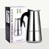 Bình Pha Cafe Moka Pot Kiểu Ý [ Dung Tích: 100ml & 200ml & 300ml & 450ml & 600ml ]