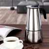 Bình Pha Cafe Moka Pot Kiểu Ý [ Dung Tích: 100ml & 200ml & 300ml & 450ml & 600ml ]