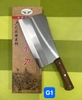 Dao Chặt Xương Cán Gỗ G1 - G2 [ Thép Không Gỉ ]