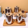 Ca Đánh Sữa Inox Có Nắp [ Dung Tích: 350ml _ 600ml _ 1000ml _ 1500ml _ 2000ml ]