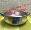 Xửng Nhôm Hấp Mạnh Hùng [ Kích Thước: 34cm ] -[ HÀNG VIỆT NAM ]