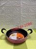 Chảo Bằng 2 Tai Không Dính SUMIO [ Kích Thước: 18_20_22_24_26_28_30cm ]