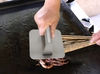 Dụng Cụ Ép Thịt Hamburger Chống Dính Inox #304 Vuông [ Kích Thước: 14cm x 14cm ]