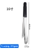 Kép Gắp Inox _ Gắp Thức Ăn _ Đồ Nướng _ Đồ Chiên _ Màu Đen  [ Kích Thước: 24.3cm _ 30.7cm_ 35.3cm _ 40.5cm ]