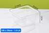 Khay Nhựa Đựng Buffet GN 1/6- [ Kích Thước: 17.5cm x 16.5cm ]