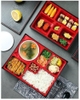 Hộp Cơm Bento Có Chén Ăn [ Phong Cách Nhật Bản ]