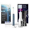 Combo bàn chải điện Philips Sonicare 4100 HX4043 và máy tăm nước Philips HX3826/31