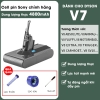 Pin máy hút bụi Dyson V7 dung lượng cao 3000mAh, 4800mAh - Dung lượng thực, tự động ngắt sạc, tương thích toàn bộ Series V7