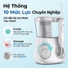 Máy tăm nước để bàn chuyên nghiệp 9pmcare F20 Power Flosser – 600ml, 10 Mức Áp Lực