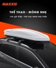 (Cho thuê) Bộ giá nóc ô tô Maxxis dạng phi thuyền (đã bao gồm thanh ngang và dụng cụ lắp đặt)